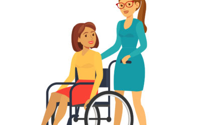 Asistente personal para mujer con discapacidad física durante el mes de ENERO